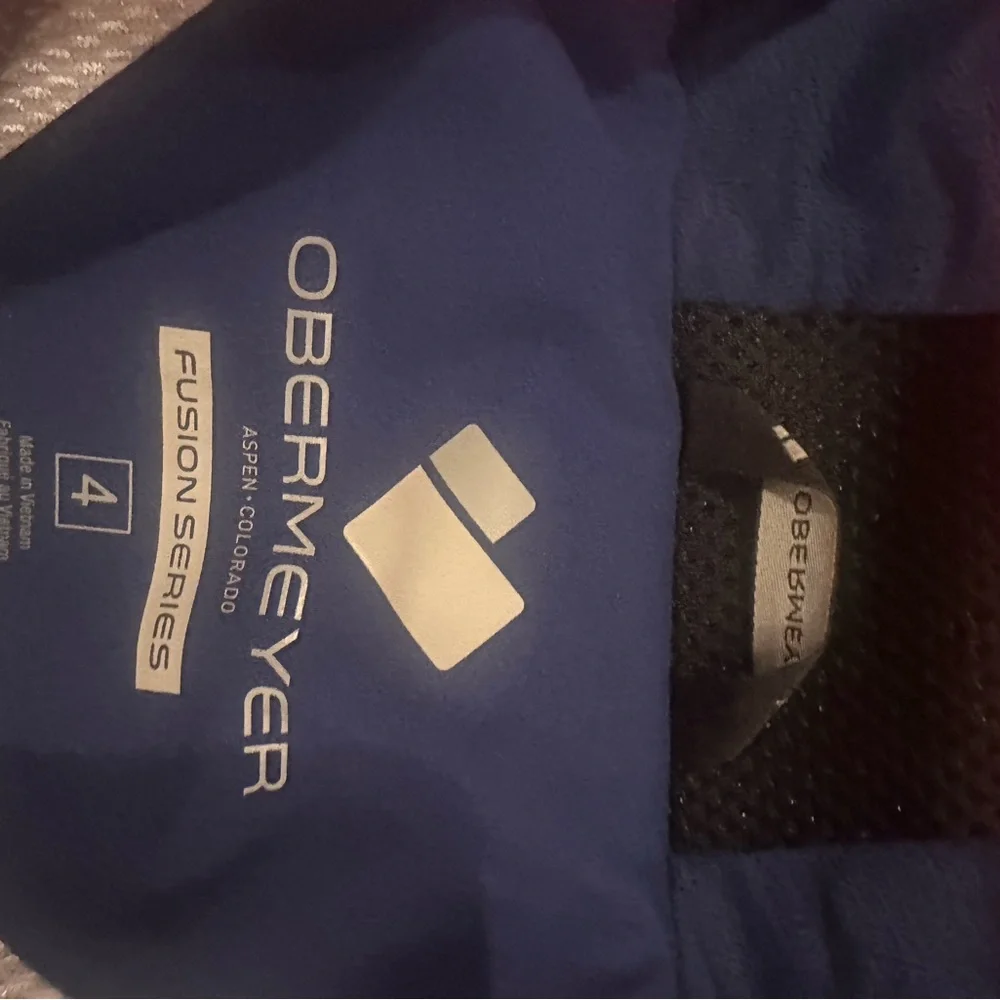 Obermeyer Women's Red, White, and Blue Jacket - Picture 5 of 6